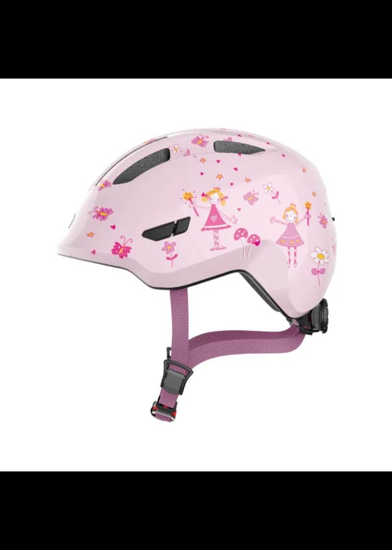 ABUS KACIGA ZA DECU SMILEY 3.0 - ROSE PRINCESS - VEL:S 