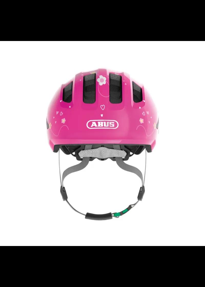 ABUS KACIGA ZA DECU SMILEY 3.0 - PINK BUTTERFLY - VEL:M 
