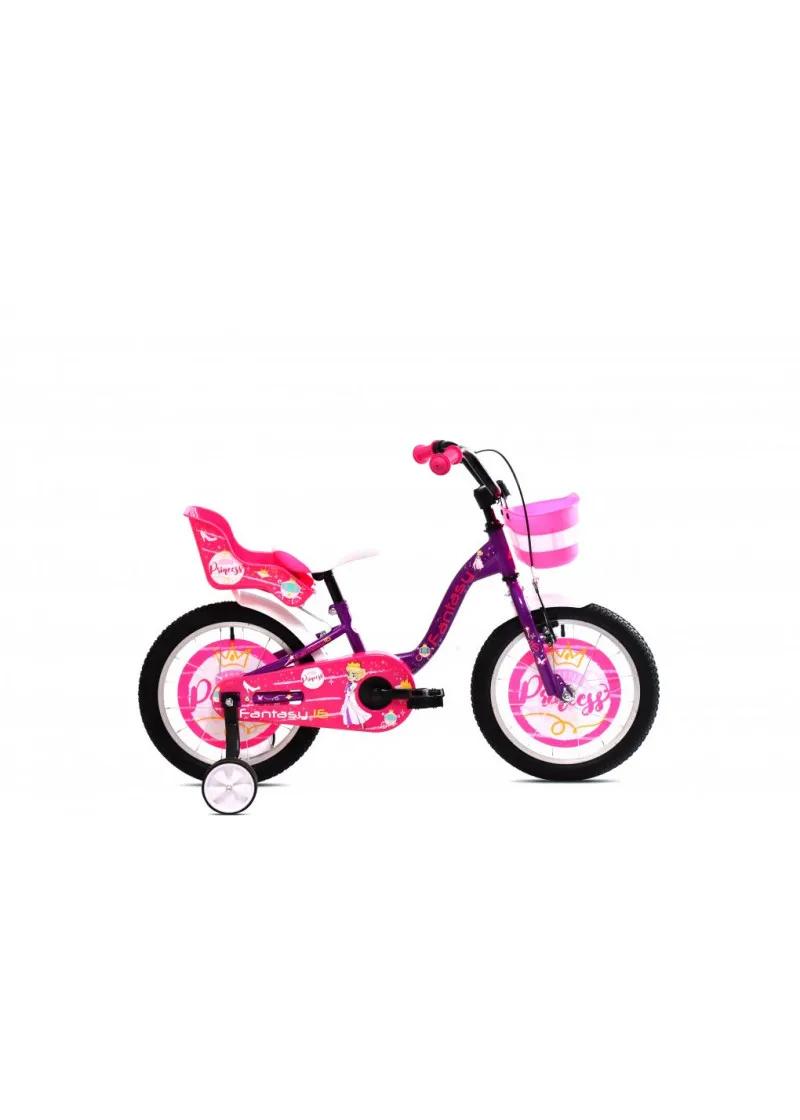 Dečiji bicikl  FANTASY 16  ljubičasto pink 