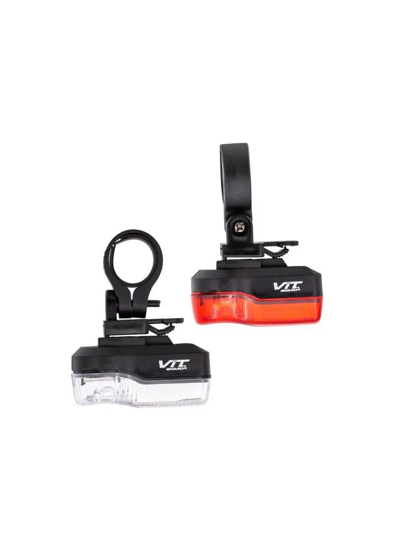 LAMPA PREDNJA I ZADNJA 3 WHITE/RED LED ZA VOLAN I SEDLO JY-173 2022 