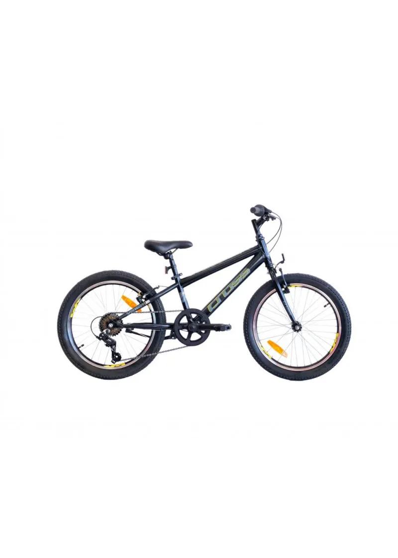 Dečiji biciklč CROSS SPEEDSTER STEEL Black / Yellow 20 
