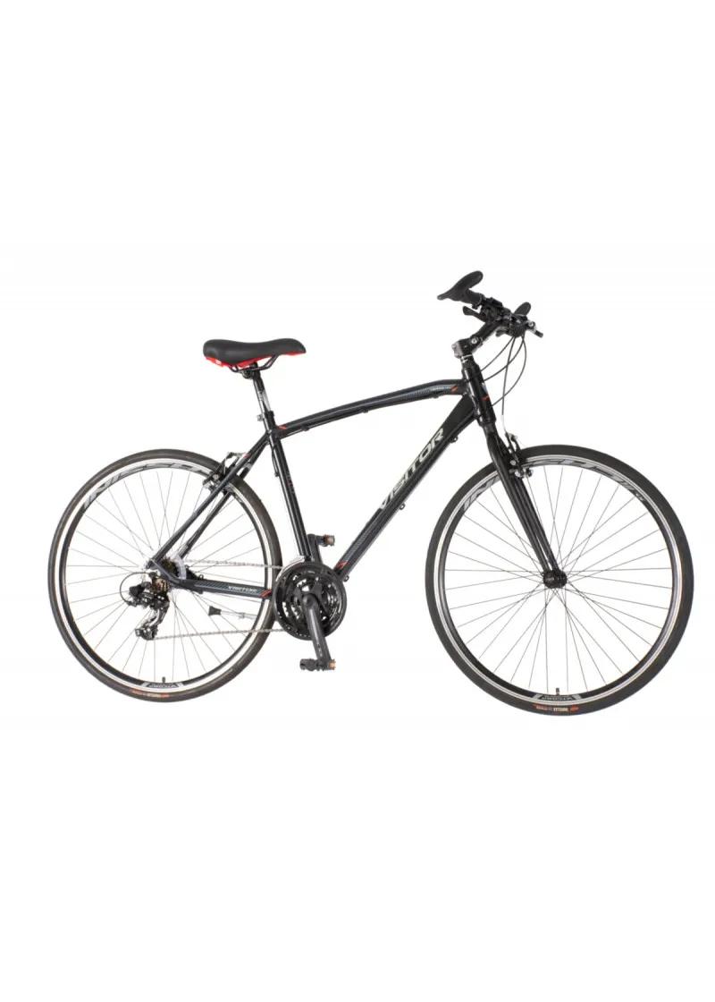 Bicikl Visitor Terra man 28 crno sivi 