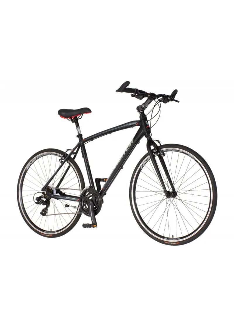 Bicikl Visitor Terra man 28 crno sivi 