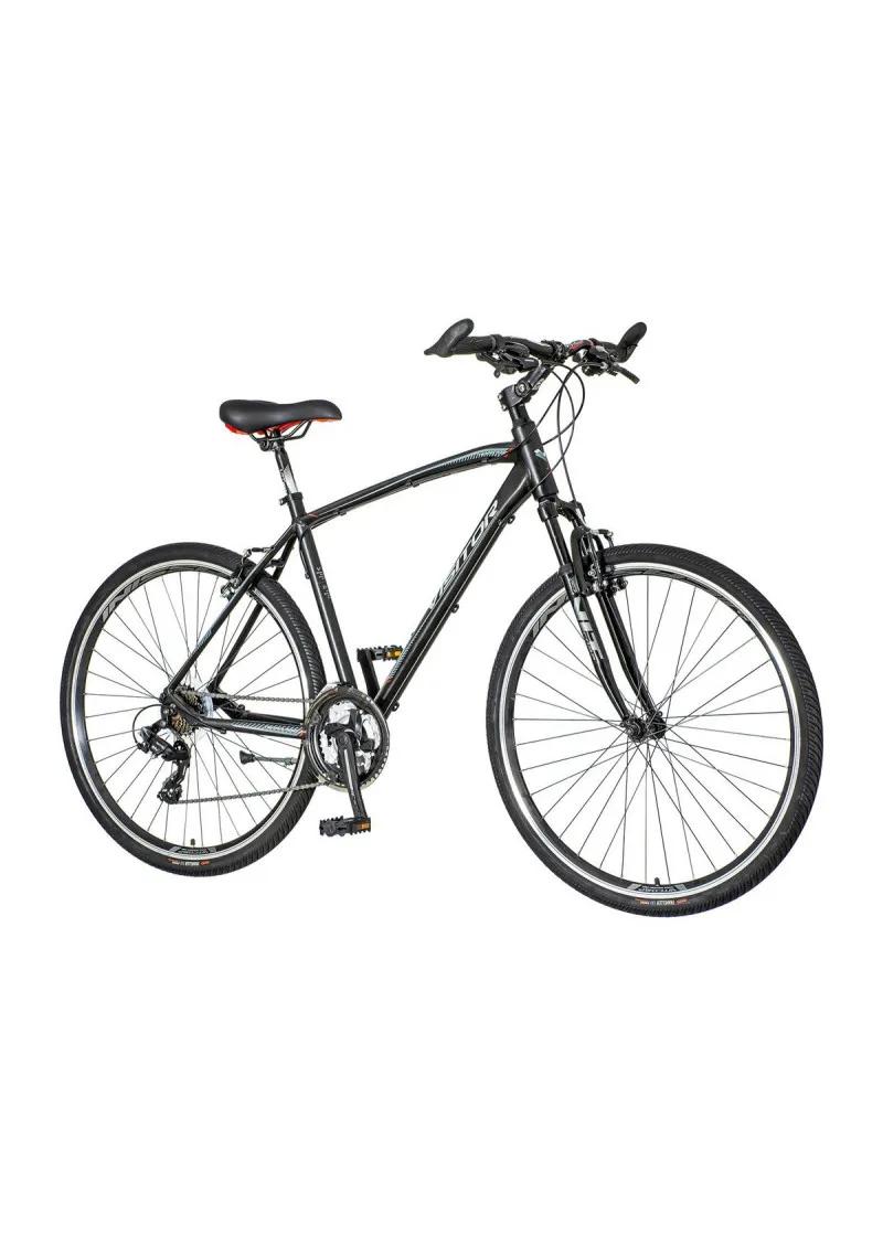 Bicikl Visitor Terra man 28 crno sivi 