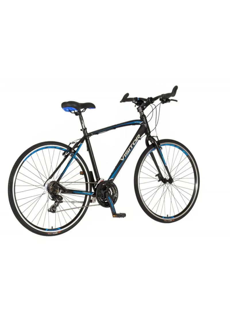 Bicikl Visitor Terra man 28 crno plavi 