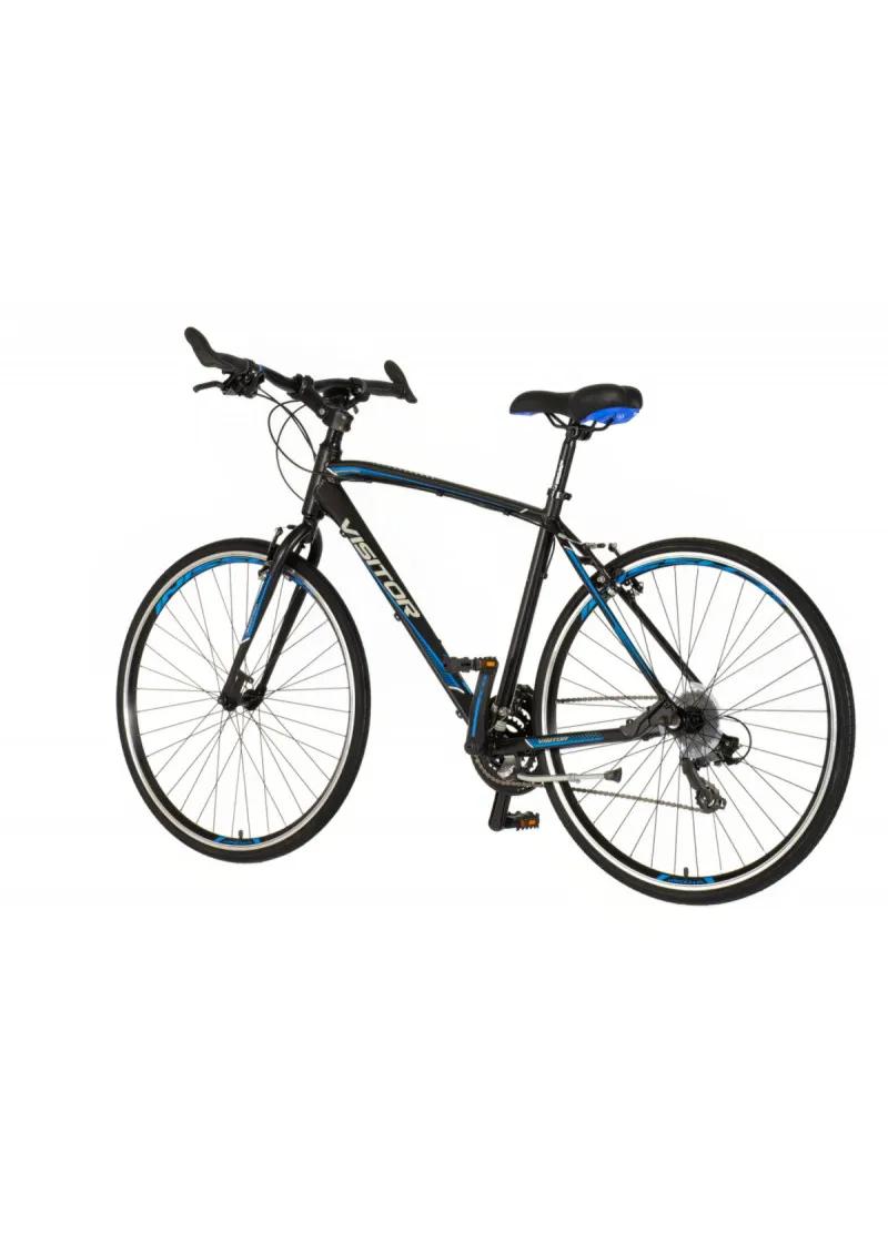 Bicikl Visitor Terra man 28 crno plavi 