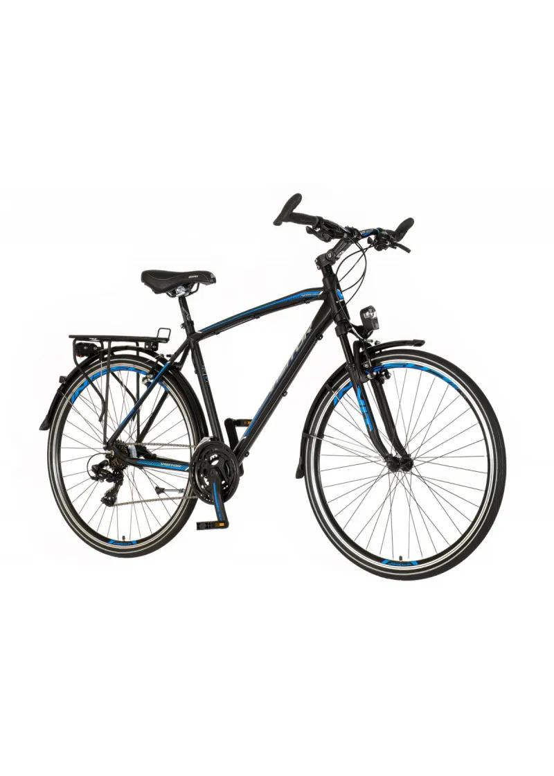 Bicikl Visitor Terra man 28 crno plavi 