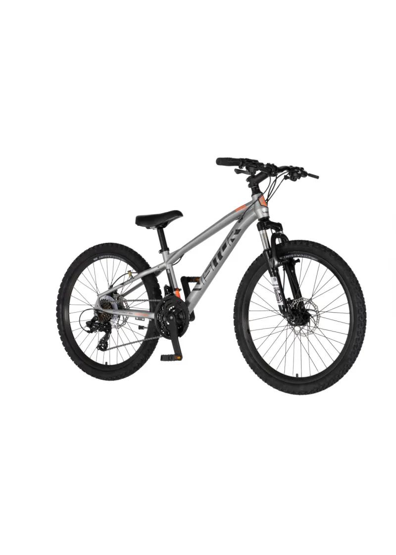 Bicikl Visitor Cascade 24 srebrno narandžasti 