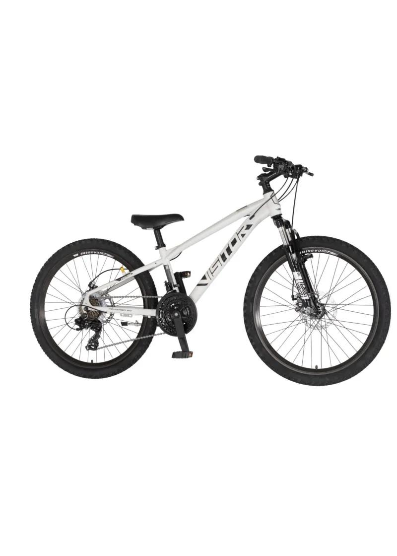 Bicikl Visitor Cascade 24 sivo beli 