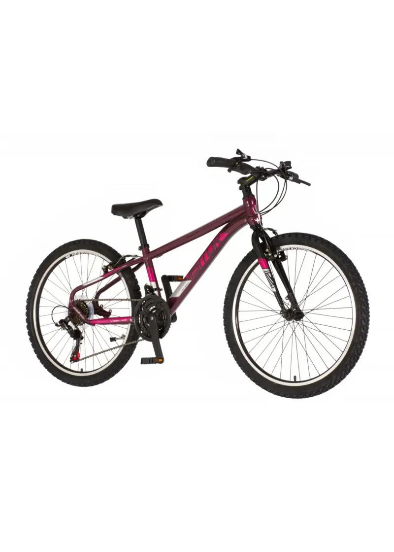 Bicikl Visitor Radiance 24 bordo roze 