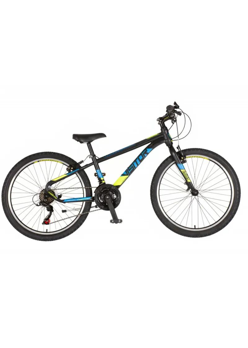 Bicikl Visitor Radiance 24 crno žuti 