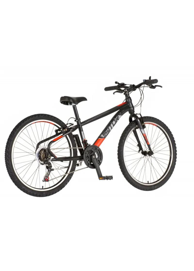 Bicikl Visitor Radiance 24 crno crveni 