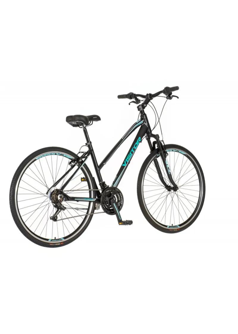 Bicikl Visitor Terra lady 28 crno tirkiz 