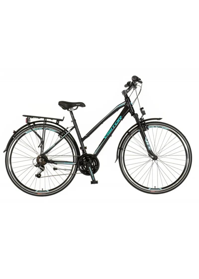 Bicikl Visitor Terra lady 28 crno tirkiz 