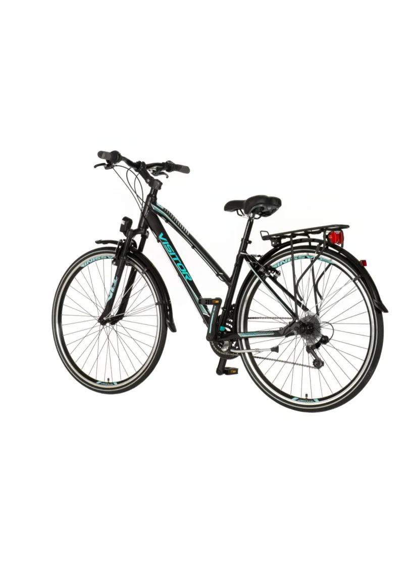 Bicikl Visitor Terra lady 28 crno tirkiz 