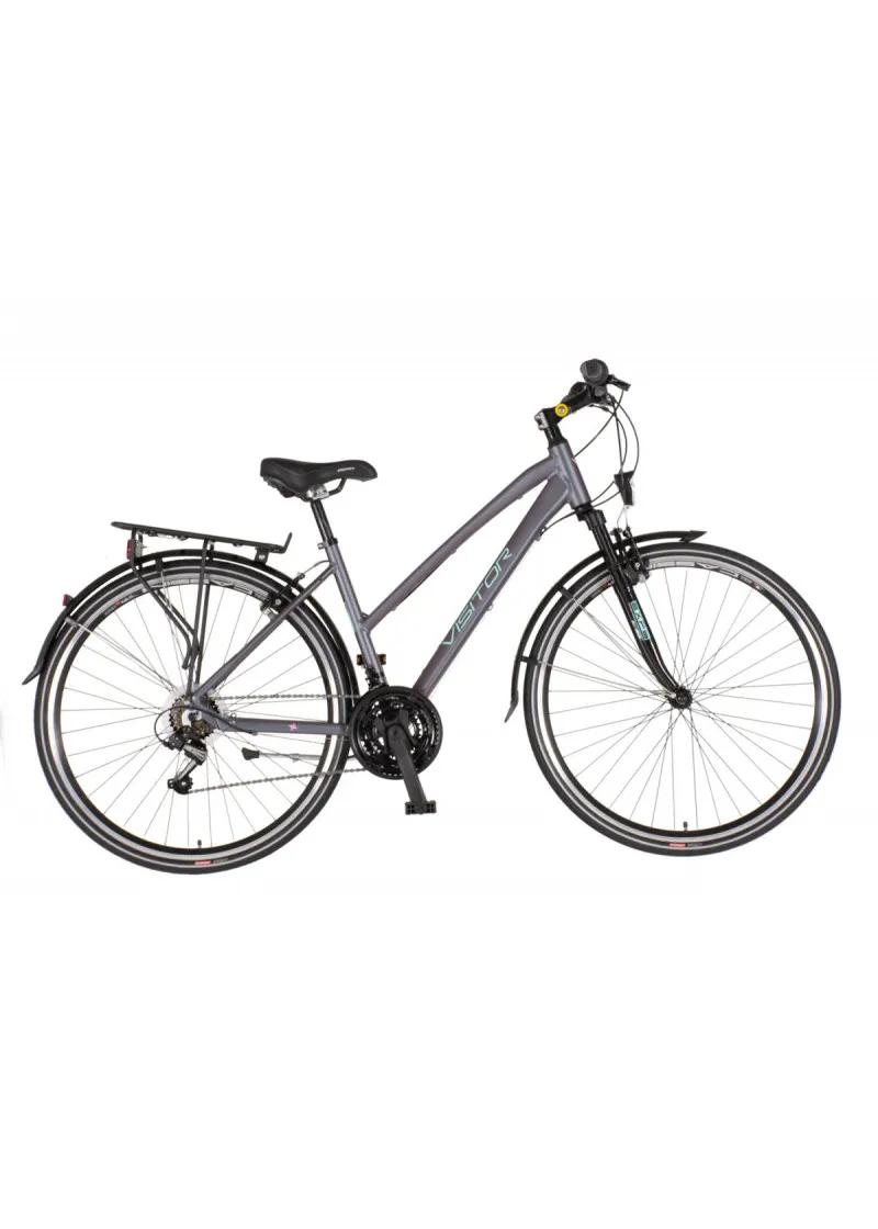 Bicikl Visitor Terra Lady 28 sivo tirkiz 