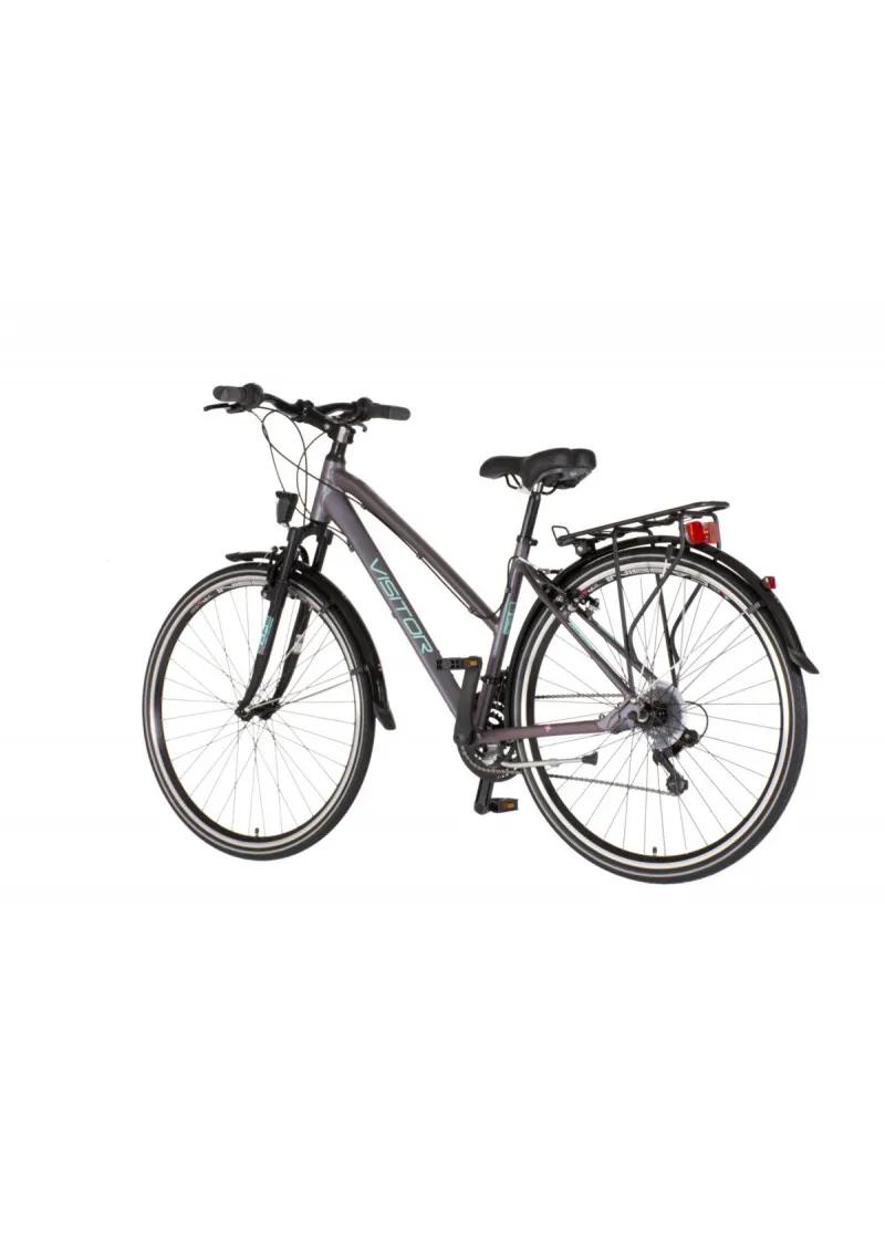 Bicikl Visitor Terra Lady 28 sivo tirkiz 