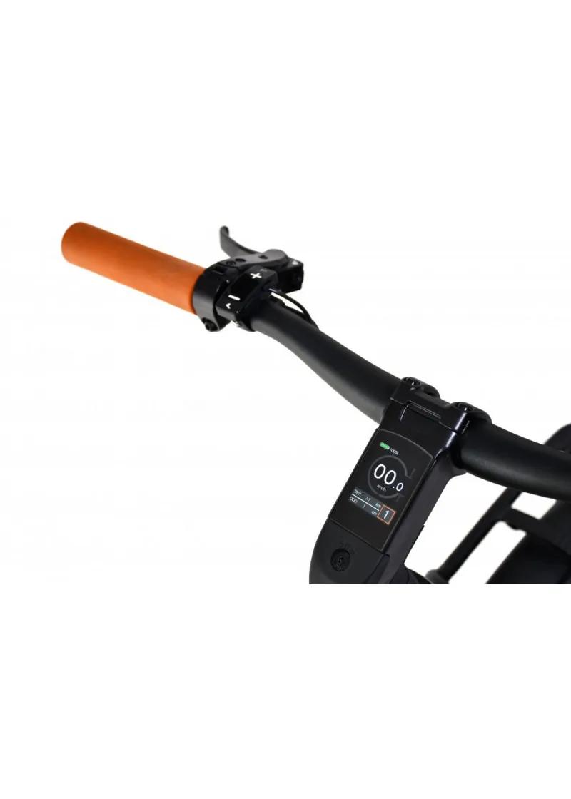 Bicikl E-Bike Belt Drive sivo-bež 