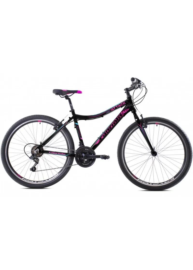Bicikl MTB ATTACK Lady 26 Aluminium 17 crno-pink 