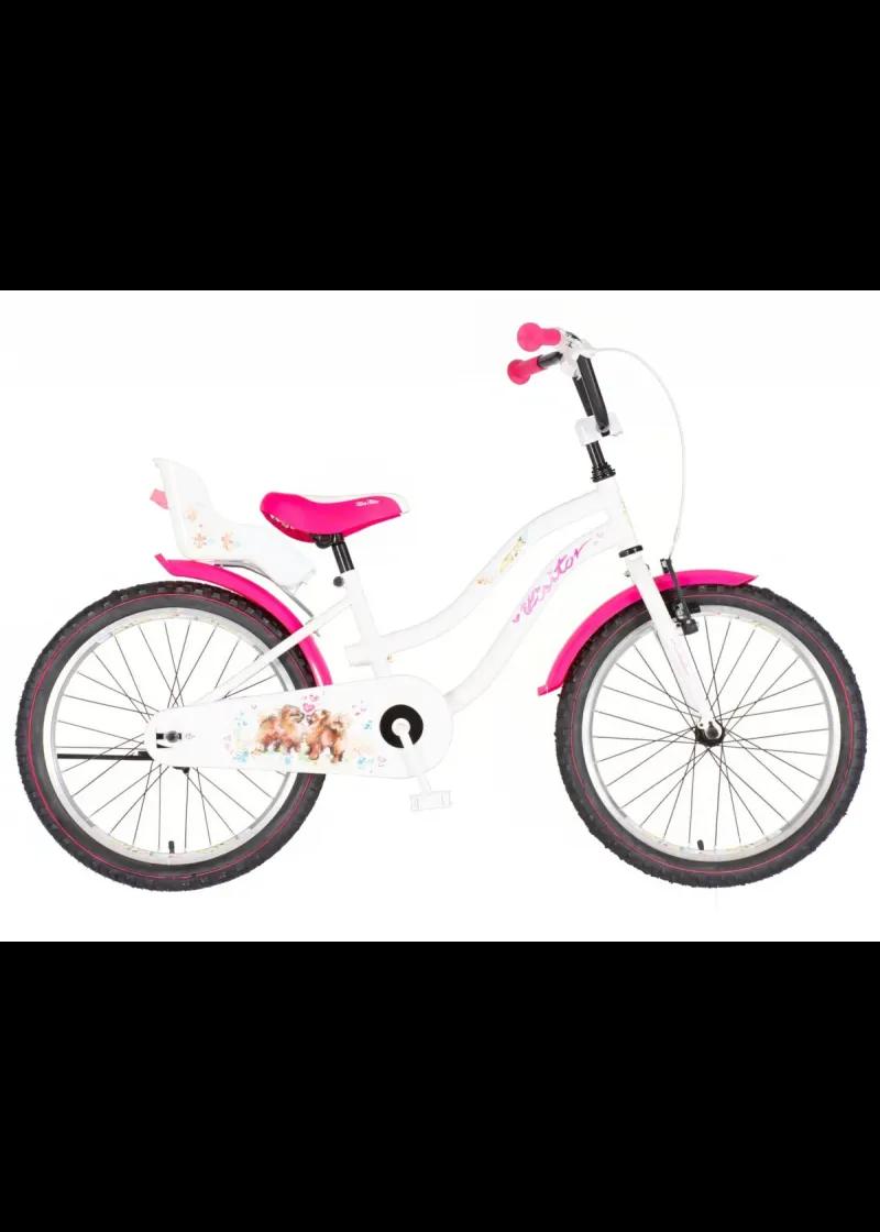 Bicikl dečiji VISITOR DOG 20 TV CELIK 11 BELA 