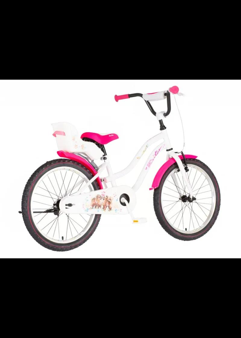 Bicikl dečiji VISITOR DOG 20 TV CELIK 11 BELA 