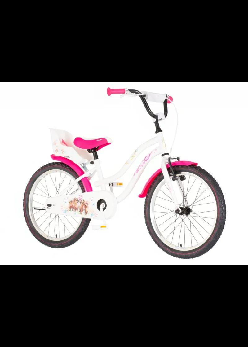 Bicikl dečiji VISITOR DOG 20 TV CELIK 11 BELA 