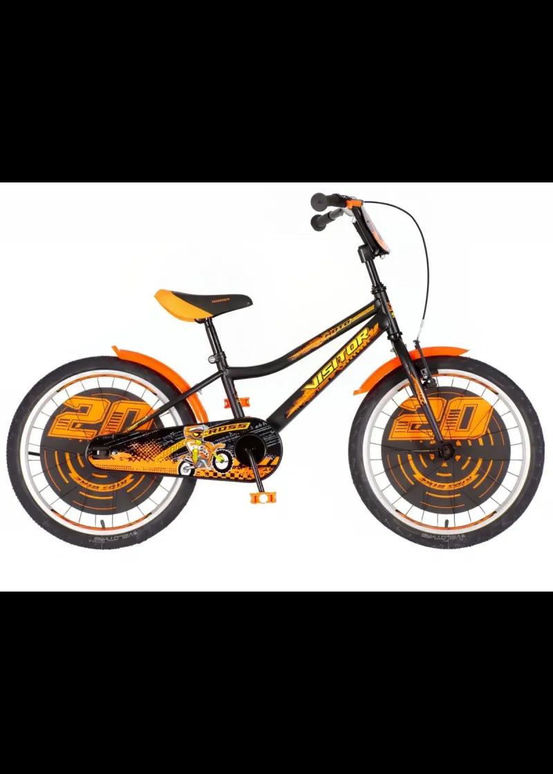 Bicikl dečiji VISITOR MOTOCROSS 20 TV CELIK 10 CRNA 