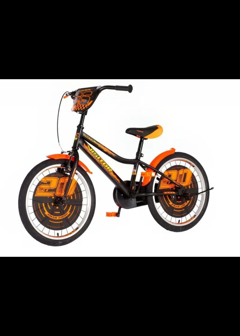 Bicikl dečiji VISITOR MOTOCROSS 20 TV CELIK 10 CRNA 