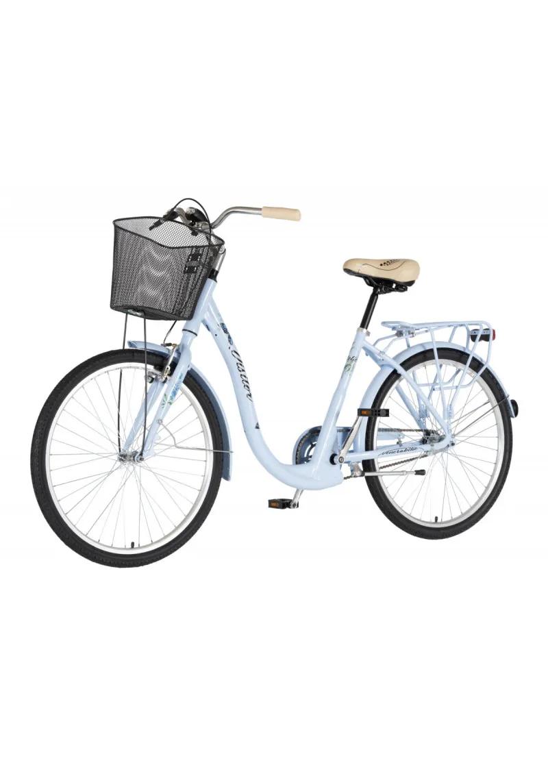 Bicikl gradski FASHION VISITOR BUTTERFLY 26 ALU 17 V-BRAKE KONTRA QUANDA PLAVI 