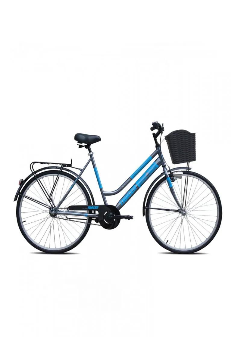 Bicikl gradski Adria Tracer plavo sivi 28 