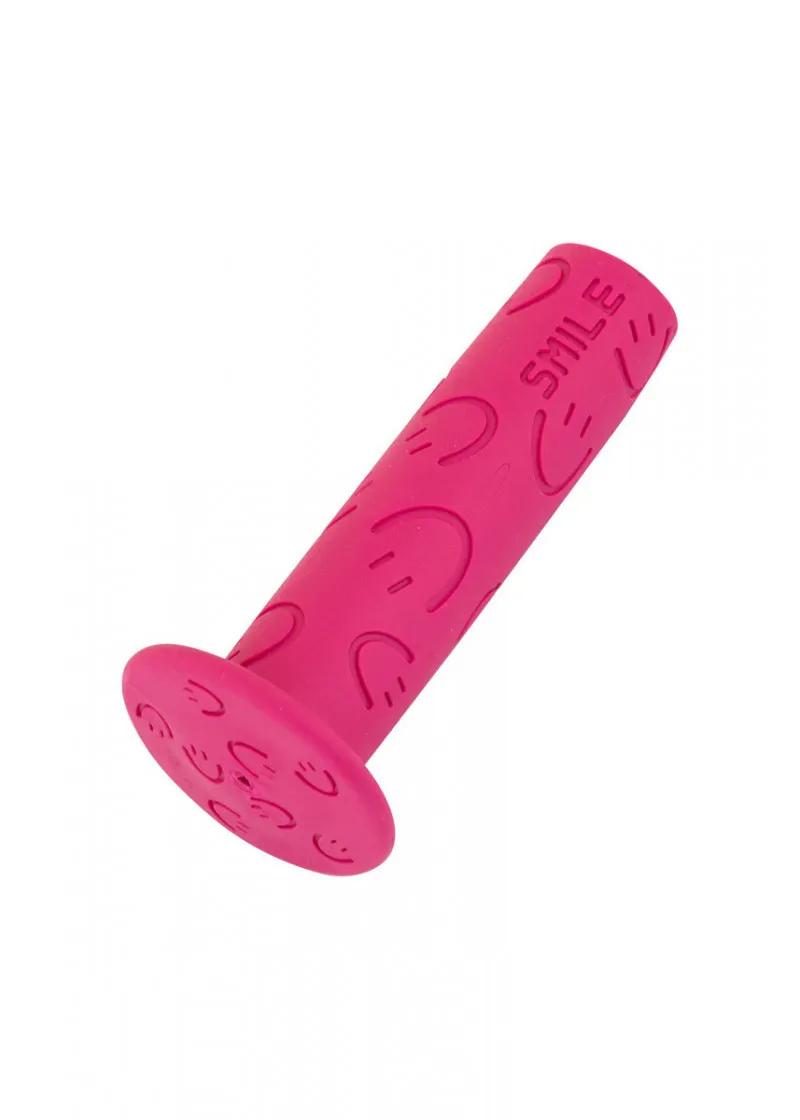 Ručke volana Herrmans smiley safety za decije biciko roze 