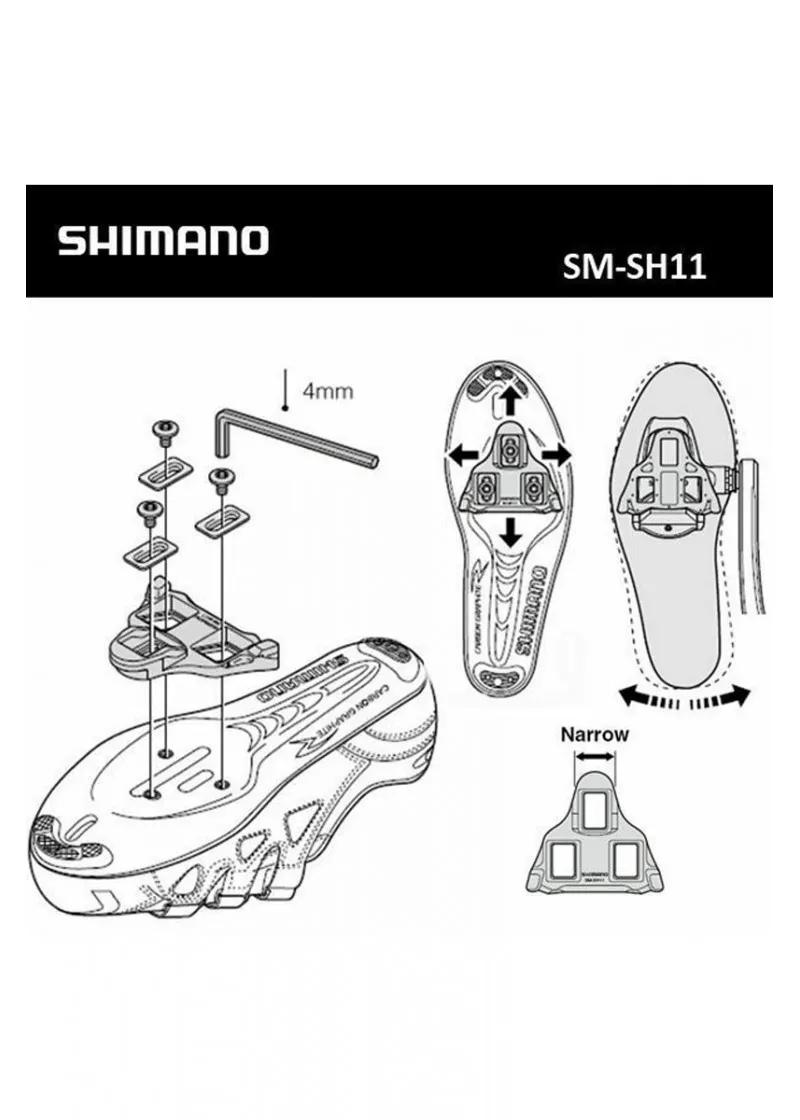 Plocice za pedale Shimano SPD SM-SH10 